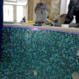 Бассейн и гидромассажная купель с оптоволоконной подсветкой 6